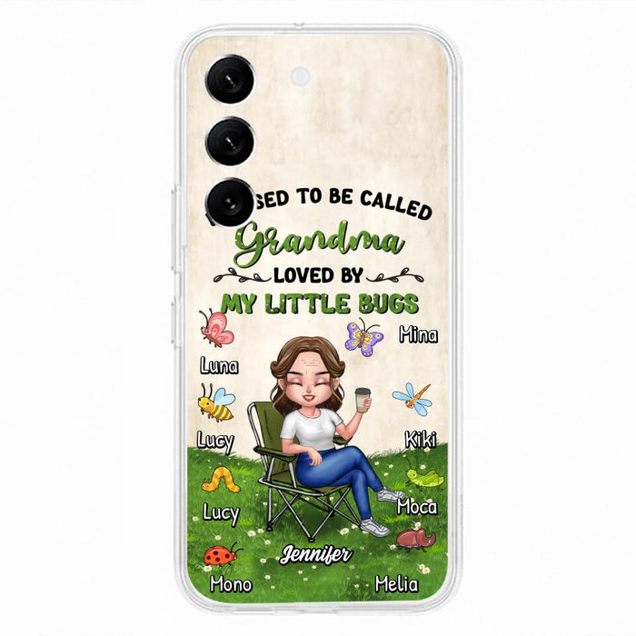 Custom Personalized Grandma Phone Case - Upto 8 Bugs - Gift Idea For Mother's Day/Garden Lovers - Blessed To Be Called Grandma Loved By My Little Bugs - Case For iPhone & Samsung