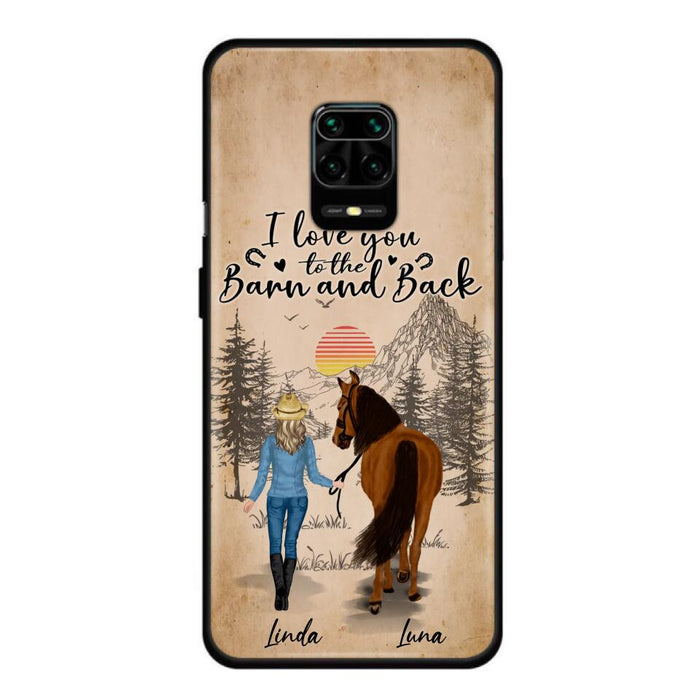 Custom Personalized Horse Girl Phone Case - Gift Idea For Horse Lovers/Girl - Upto 6 Horses - Just A Girl Who Loves Horses - Case For Oppo/Xiaomi/Huawei