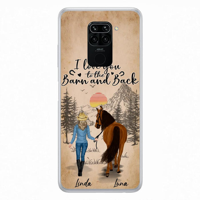 Custom Personalized Horse Girl Phone Case - Gift Idea For Horse Lovers/Girl - Upto 6 Horses - Just A Girl Who Loves Horses - Case For Oppo/Xiaomi/Huawei