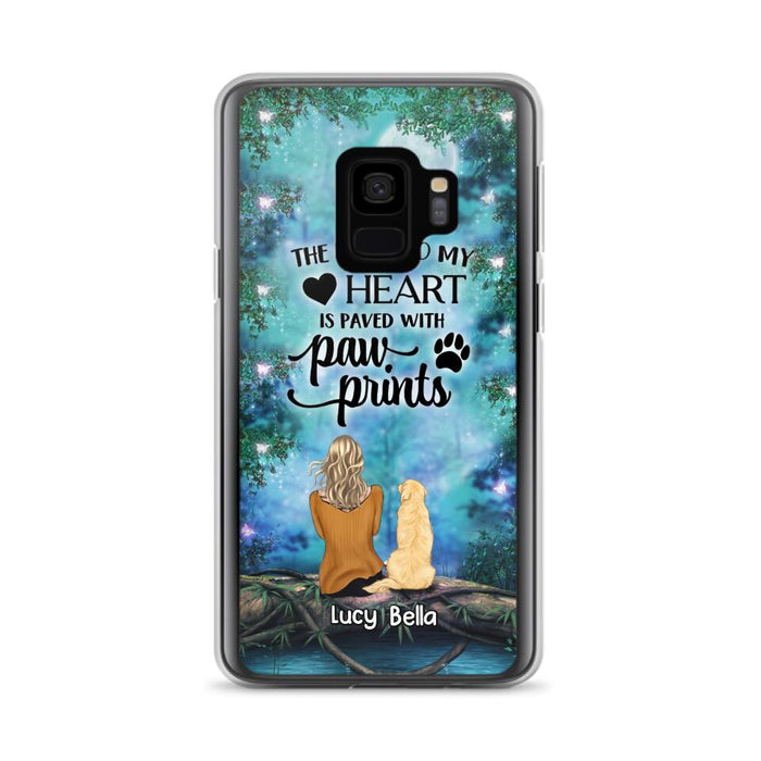 Custom Personalized Memorial Dog Phone Case - Upto 5 Dogs - Gift Idea For Dog Lover - Case For iPhone And Samsung