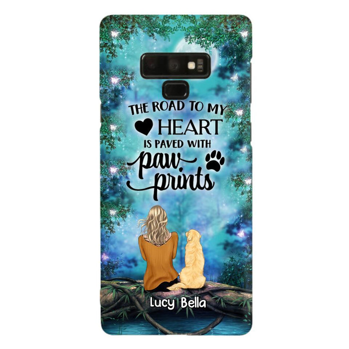 Custom Personalized Memorial Dog Phone Case - Upto 5 Dogs - Gift Idea For Dog Lover - Case For iPhone And Samsung