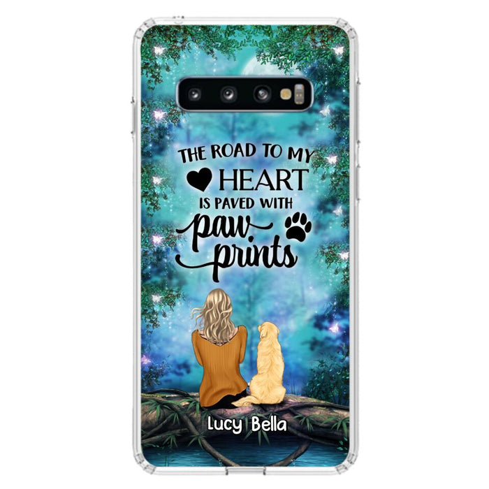 Custom Personalized Memorial Dog Phone Case - Upto 5 Dogs - Gift Idea For Dog Lover - Case For iPhone And Samsung