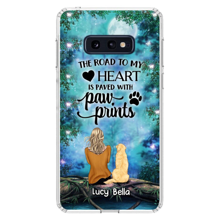 Custom Personalized Memorial Dog Phone Case - Upto 5 Dogs - Gift Idea For Dog Lover - Case For iPhone And Samsung