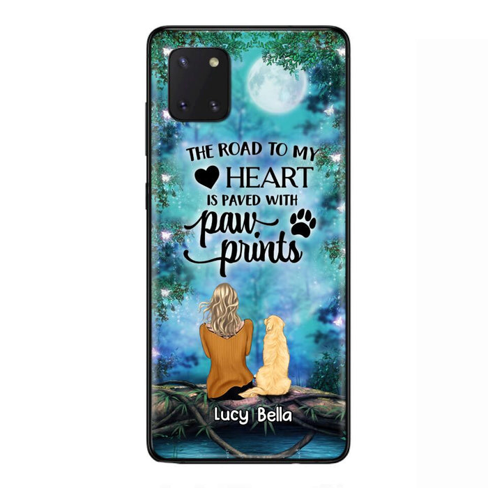 Custom Personalized Memorial Dog Phone Case - Upto 5 Dogs - Gift Idea For Dog Lover - Case For iPhone And Samsung