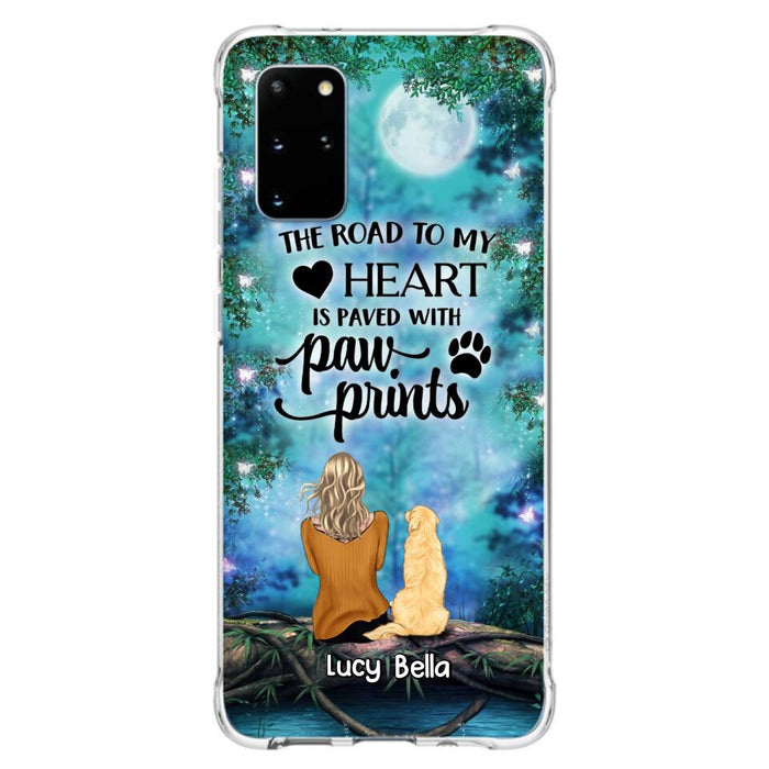 Custom Personalized Memorial Dog Phone Case - Upto 5 Dogs - Gift Idea For Dog Lover - Case For iPhone And Samsung