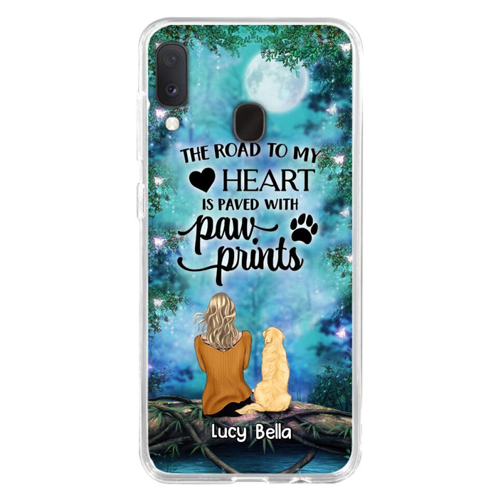 Custom Personalized Memorial Dog Phone Case - Upto 5 Dogs - Gift Idea For Dog Lover - Case For iPhone And Samsung