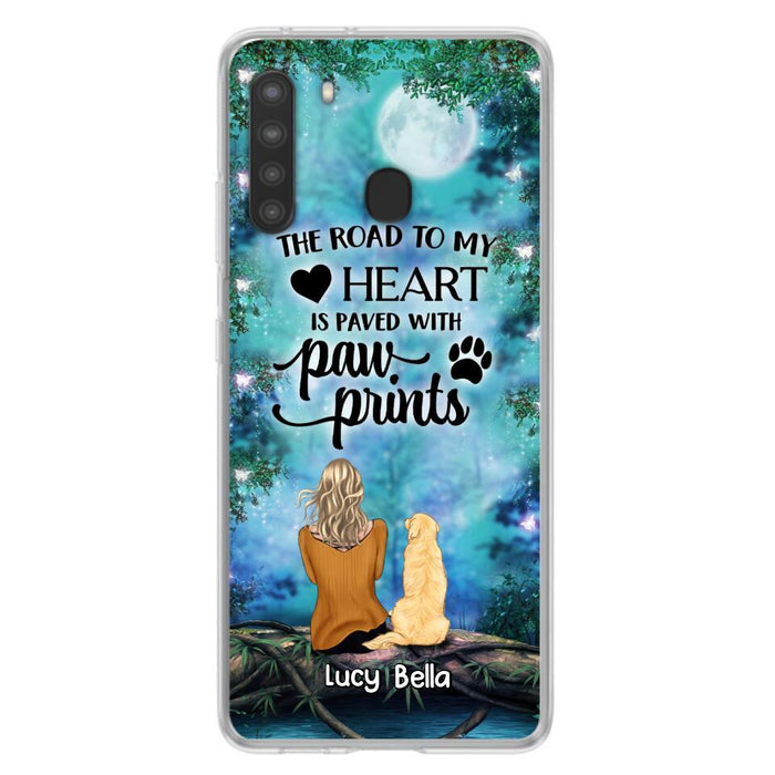 Custom Personalized Memorial Dog Phone Case - Upto 5 Dogs - Gift Idea For Dog Lover - Case For iPhone And Samsung