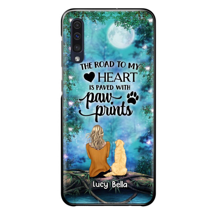 Custom Personalized Memorial Dog Phone Case - Upto 5 Dogs - Gift Idea For Dog Lover - Case For iPhone And Samsung