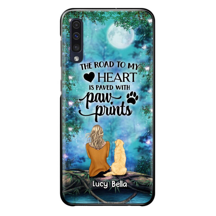 Custom Personalized Memorial Dog Phone Case - Upto 5 Dogs - Gift Idea For Dog Lover - Case For iPhone And Samsung