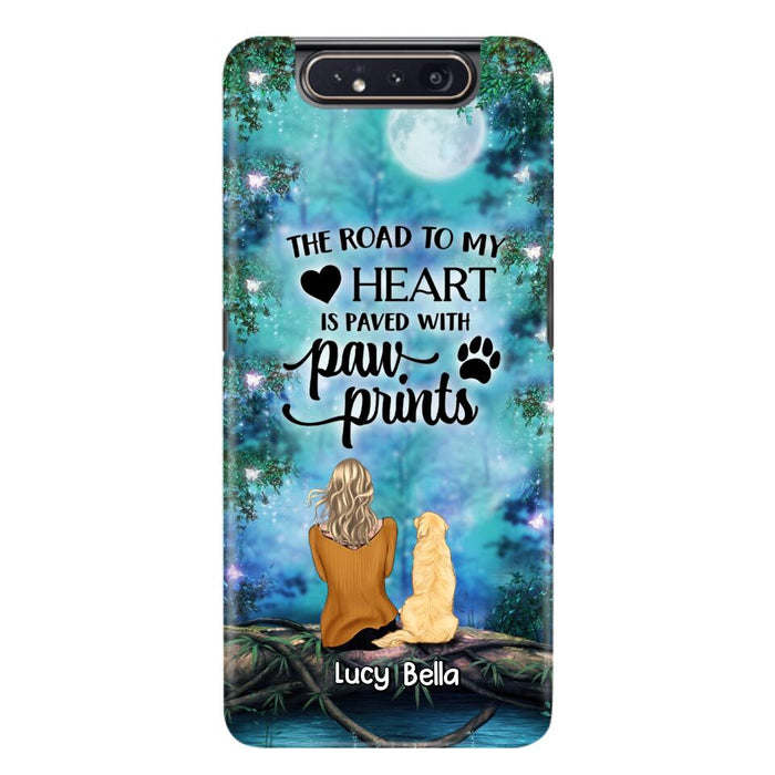 Custom Personalized Memorial Dog Phone Case - Upto 5 Dogs - Gift Idea For Dog Lover - Case For iPhone And Samsung