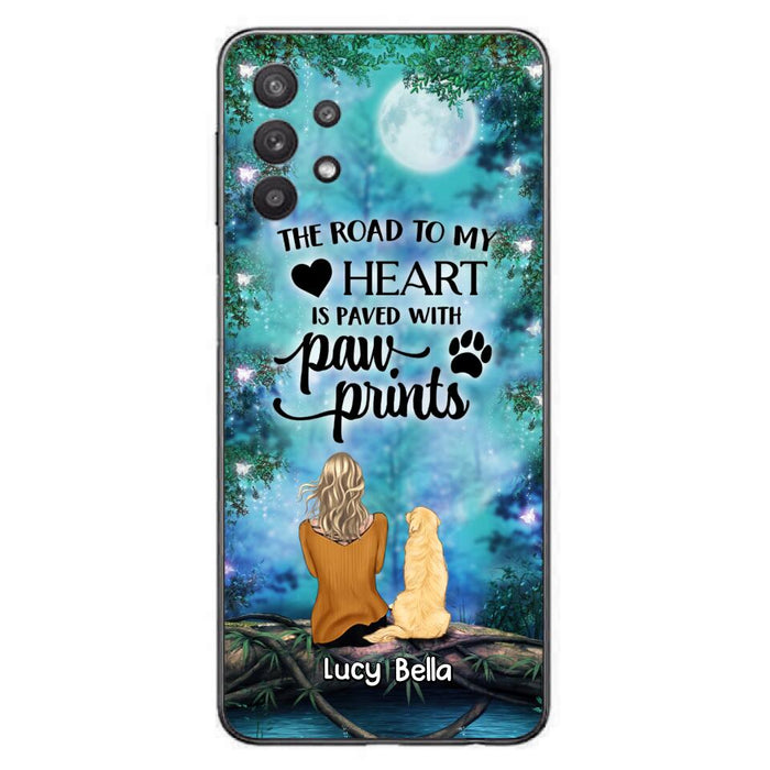 Custom Personalized Memorial Dog Phone Case - Upto 5 Dogs - Gift Idea For Dog Lover - Case For iPhone And Samsung