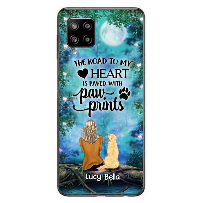 Custom Personalized Memorial Dog Phone Case - Upto 5 Dogs - Gift Idea For Dog Lover - Case For iPhone And Samsung