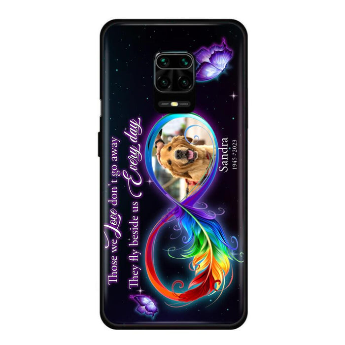 Custom Personalized Memorial Infinity Symbol Phone Case For Xiaomi/ Oppo/ Huawei - Upload Photo - Memorial Gift Idea For Father's Day/Mother's Day/ Pet Owners - Those We Love Don't Go Away