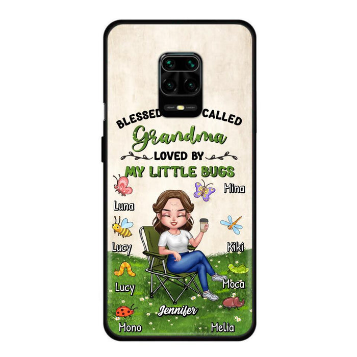 Custom Personalized Grandma Phone Case - Upto 8 Bugs - Gift Idea For Mother's Day/Garden Lovers - Blessed To Be Called Grandma Loved By My Little Bugs - Case For Oppo/Xiaomi/Huawei