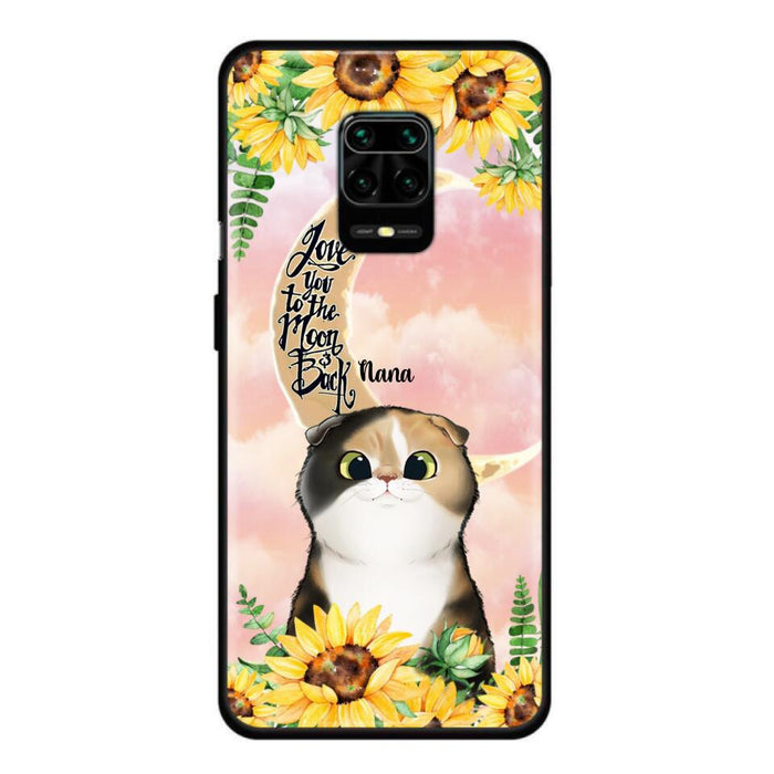 Custom Personalized Cat Phone Case - Best Gift Idea For Cat Lovers With Upto 7 Cats - Case For iPhone, Samsung and Xiaomi