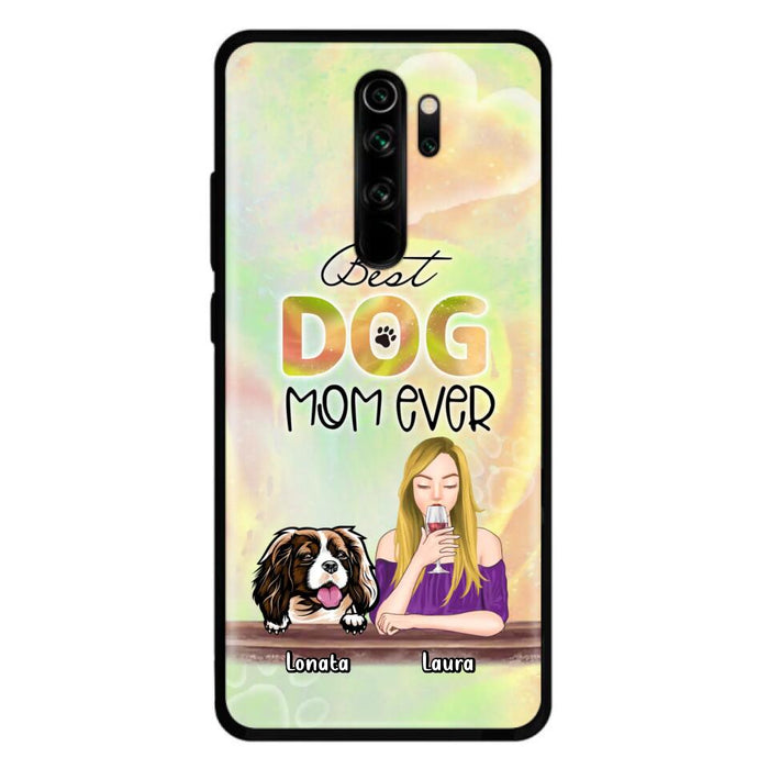 Custom Personalized Pet Mom Phone Case - Gift Idea For Dog/Cat Lovers/Pet Mom - Upto 4 Dogs/Cats - Best Dog Mom Ever - Case For Oppo/Xiaomi/Huawei