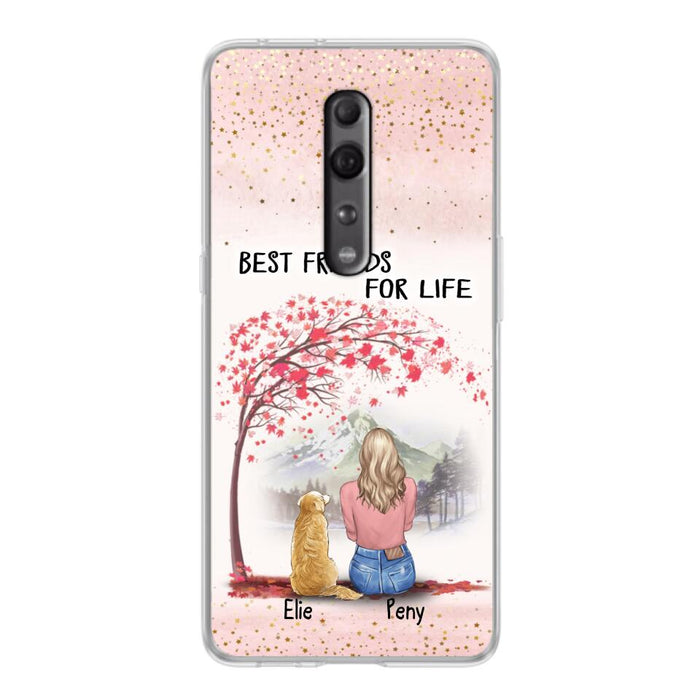 Personalized Pet Mom Phone Case - Mom With Upto 5 Pets - Best Friends For Life - Phone Case For Xiaomi, Oppo And Huawei