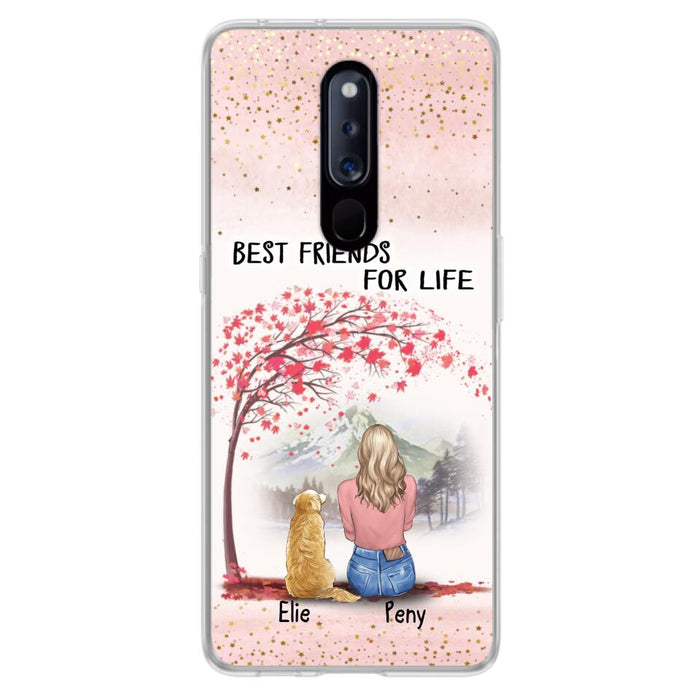 Personalized Pet Mom Phone Case - Mom With Upto 5 Pets - Best Friends For Life - Phone Case For Xiaomi, Oppo And Huawei