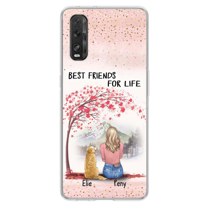 Personalized Pet Mom Phone Case - Mom With Upto 5 Pets - Best Friends For Life - Phone Case For Xiaomi, Oppo And Huawei