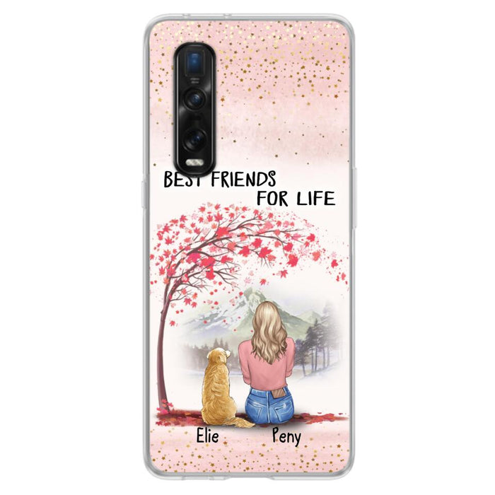 Personalized Pet Mom Phone Case - Mom With Upto 5 Pets - Best Friends For Life - Phone Case For Xiaomi, Oppo And Huawei