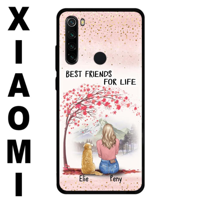 Personalized Pet Mom Phone Case - Mom With Upto 5 Pets - Best Friends For Life - Phone Case For Xiaomi, Oppo And Huawei