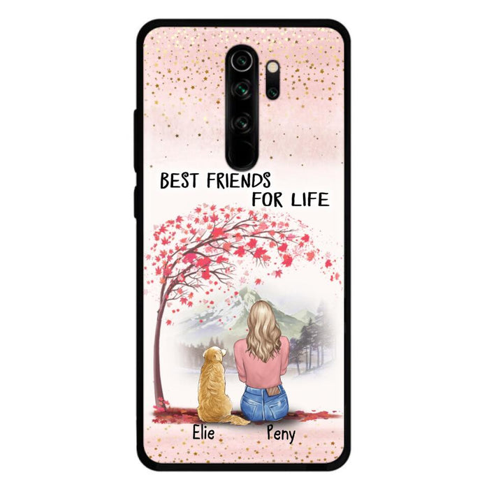 Personalized Pet Mom Phone Case - Mom With Upto 5 Pets - Best Friends For Life - Phone Case For Xiaomi, Oppo And Huawei