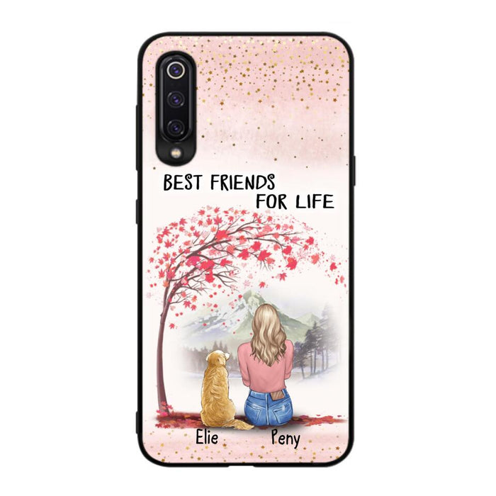 Personalized Pet Mom Phone Case - Mom With Upto 5 Pets - Best Friends For Life - Phone Case For Xiaomi, Oppo And Huawei