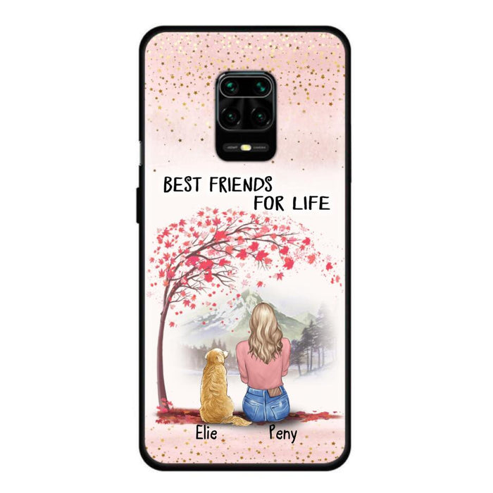 Personalized Pet Mom Phone Case - Mom With Upto 5 Pets - Best Friends For Life - Phone Case For Xiaomi, Oppo And Huawei