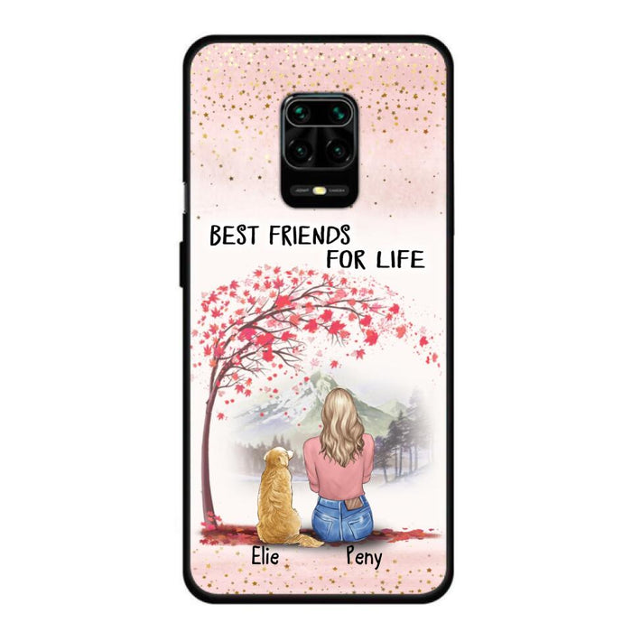 Personalized Pet Mom Phone Case - Mom With Upto 5 Pets - Best Friends For Life - Phone Case For Xiaomi, Oppo And Huawei