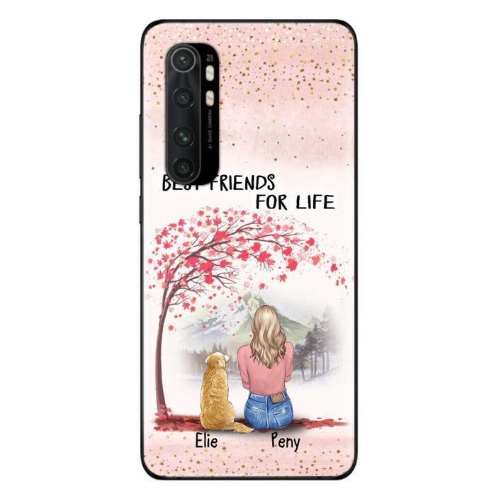 Personalized Pet Mom Phone Case - Mom With Upto 5 Pets - Best Friends For Life - Phone Case For Xiaomi, Oppo And Huawei