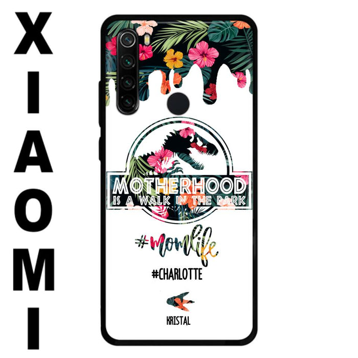 Custom Personalized Mama Dinosaur Phone Case - Best Gift For Mothers - Phone Case For Xiaomi, Oppo And Huawei - 2QCGS1