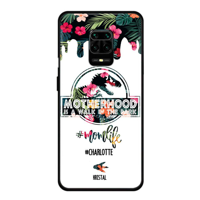 Custom Personalized Mama Dinosaur Phone Case - Best Gift For Mothers - Phone Case For Xiaomi, Oppo And Huawei - 2QCGS1