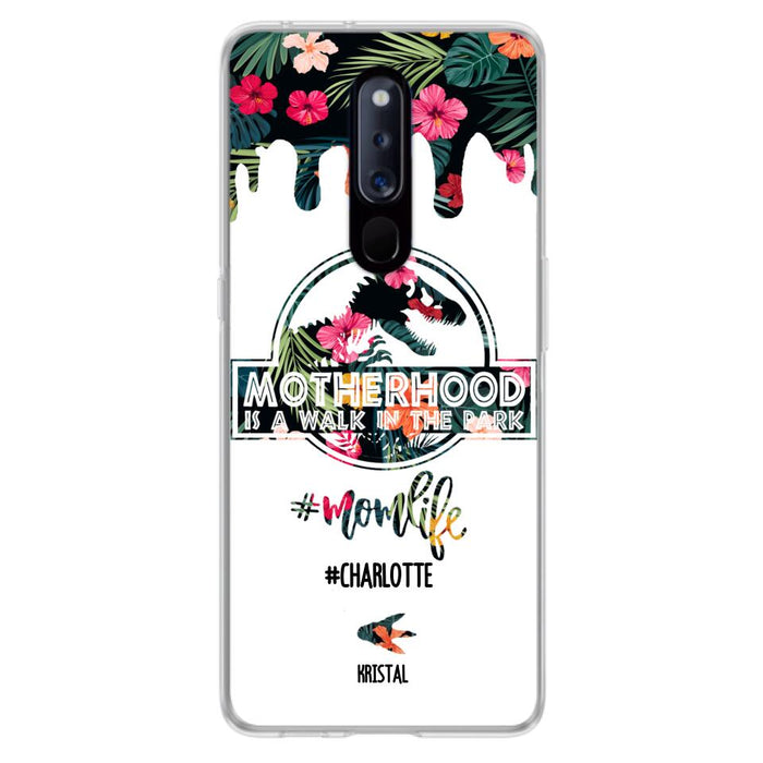 Custom Personalized Mama Dinosaur Phone Case - Best Gift For Mothers - Phone Case For Xiaomi, Oppo And Huawei - 2QCGS1