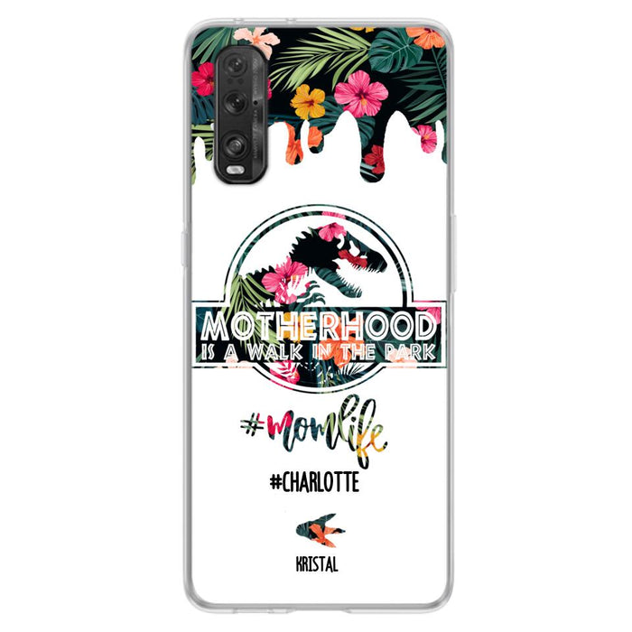 Custom Personalized Mama Dinosaur Phone Case - Best Gift For Mothers - Phone Case For Xiaomi, Oppo And Huawei - 2QCGS1