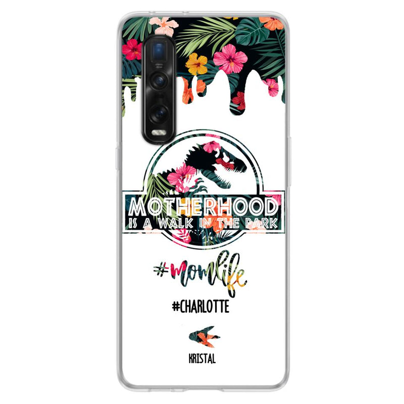 Personalized Mama Dinosaur Phone Case - Best Gift For Mothers - Phone Case For Xiaomi, Oppo And Huawei - 2QCGS1
