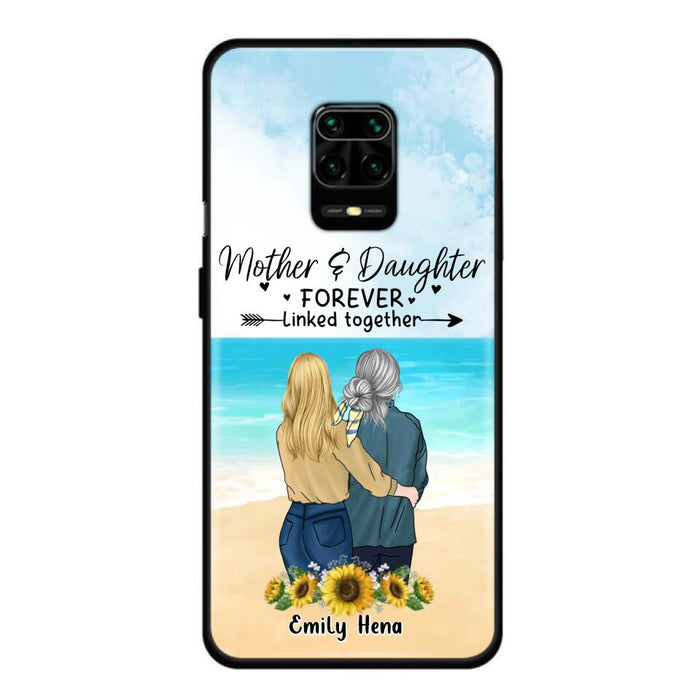 Custom Personalized Mom & Daughter Phone Case - Mother's Day Gift Idea From Daughter - Mother & Daughter Forever Linked Together - Cases For Oppo/Xiaomi/Huawei