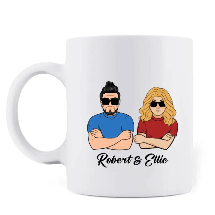 Custom Personalized Couple Coffee Mug - Gift Idea For Couple/Mother's Day/Father's Day - Annoying Each Other Since 2012 And Still Going Strong