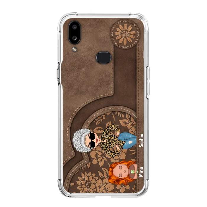 Custom Personalized Grandma Phone Case - Up to 5 Kids - Gift Idea For Grandma/Mother's Day - Case For iPhone And Samsung