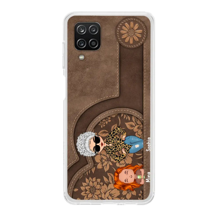 Custom Personalized Grandma Phone Case - Up to 5 Kids - Gift Idea For Grandma/Mother's Day - Case For iPhone And Samsung