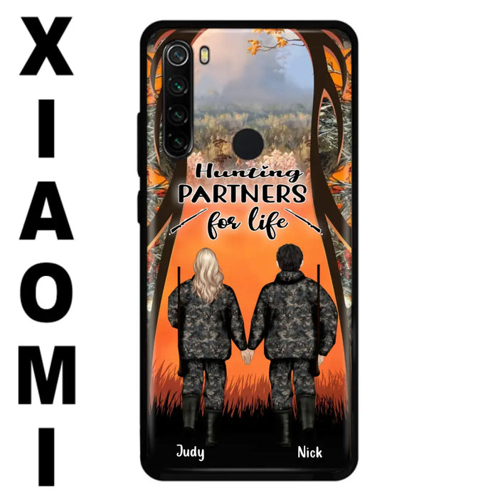 Custom Personalized Hunting Phone Case - Gift Idea For Couple/Hunting Lovers - Hunting Partners For Life - Case for Xiaomi/Huawei/Oppo