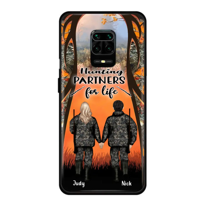 Custom Personalized Hunting Phone Case - Gift Idea For Couple/Hunting Lovers - Hunting Partners For Life - Case for Xiaomi/Huawei/Oppo