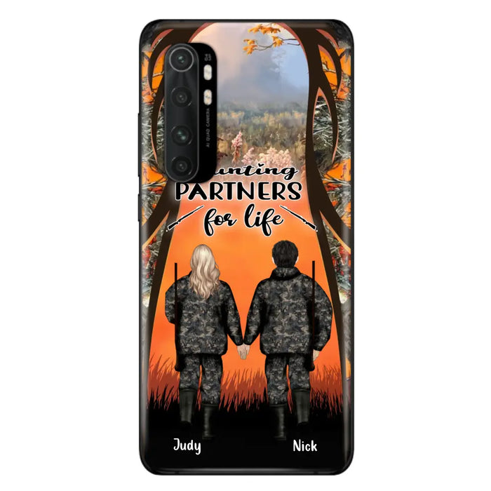 Custom Personalized Hunting Phone Case - Gift Idea For Couple/Hunting Lovers - Hunting Partners For Life - Case for Xiaomi/Huawei/Oppo