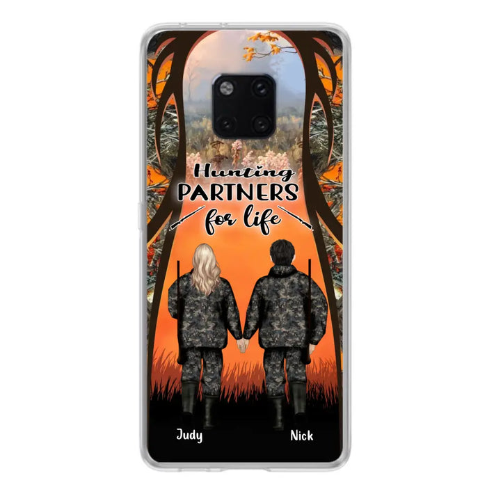 Custom Personalized Hunting Phone Case - Gift Idea For Couple/Hunting Lovers - Hunting Partners For Life - Case for Xiaomi/Huawei/Oppo