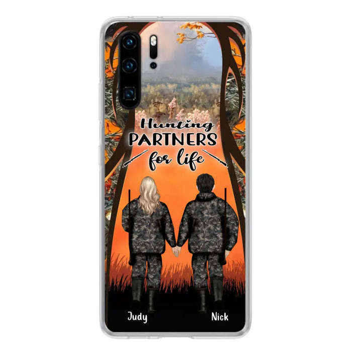 Custom Personalized Hunting Phone Case - Gift Idea For Couple/Hunting Lovers - Hunting Partners For Life - Case for Xiaomi/Huawei/Oppo