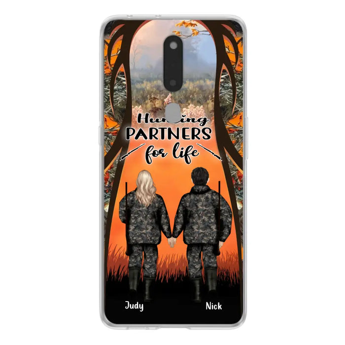 Custom Personalized Hunting Phone Case - Gift Idea For Couple/Hunting Lovers - Hunting Partners For Life - Case for Xiaomi/Huawei/Oppo