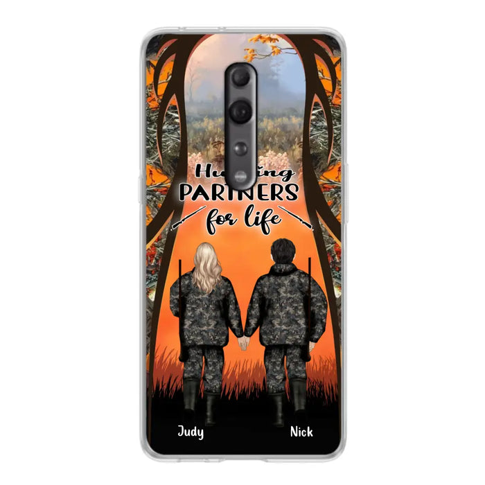 Custom Personalized Hunting Phone Case - Gift Idea For Couple/Hunting Lovers - Hunting Partners For Life - Case for Xiaomi/Huawei/Oppo