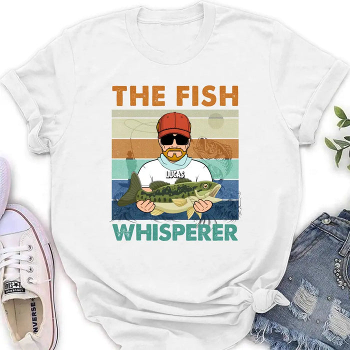 Personalized Fishing Shirt - Gift Idea For Father's Day/ Fishing Lovers - The Fish Whisperer