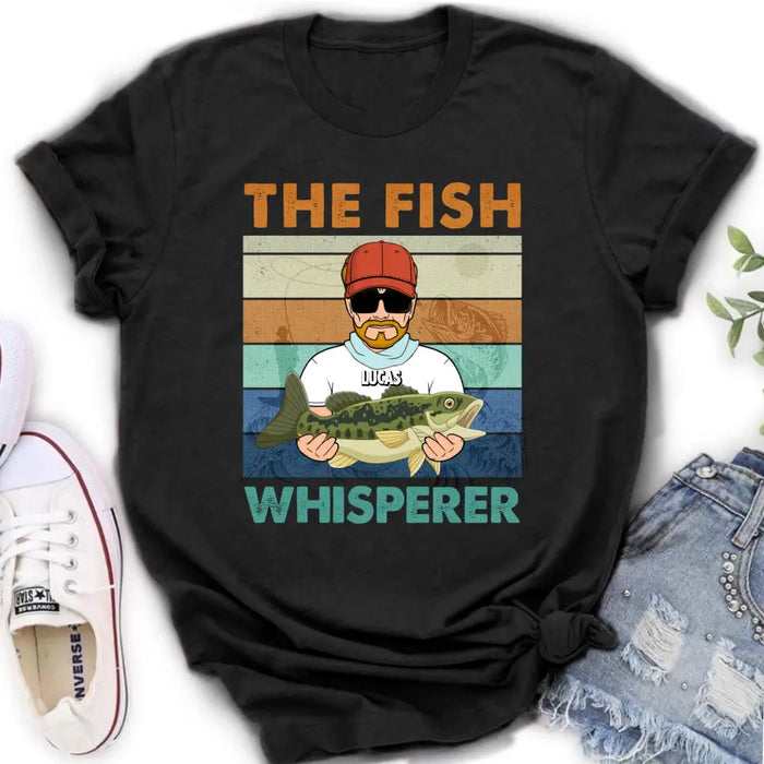 Personalized Fishing Shirt - Gift Idea For Father's Day/ Fishing Lovers - The Fish Whisperer