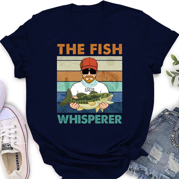 Personalized Fishing Shirt - Gift Idea For Father's Day/ Fishing Lovers - The Fish Whisperer