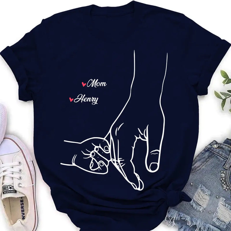 Personalized Mom & Kids Custom Name Shirt/Hoodie - Gift Idea For Mother/Kids/Mother's Day - Up to 5 Kids